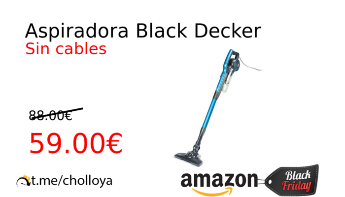 Aspiradora Black Decker 