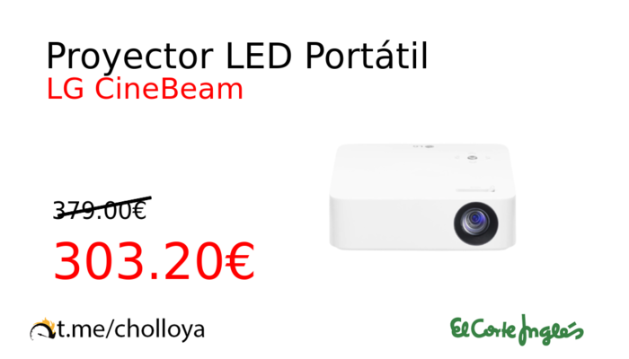 Proyector LED Portátil