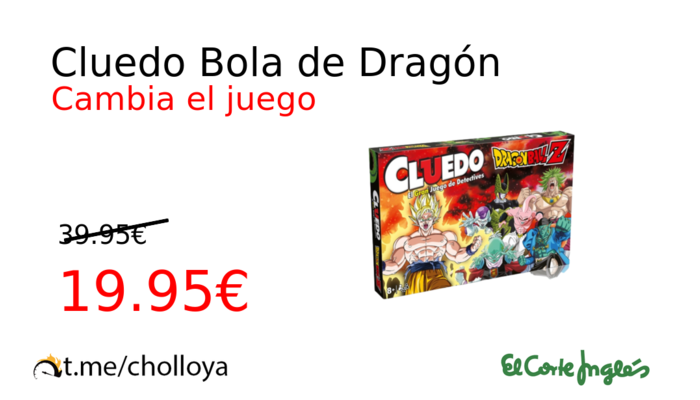 Cluedo Bola de Dragón