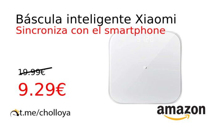 Báscula inteligente Xiaomi