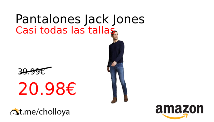 Pantalones Jack Jones