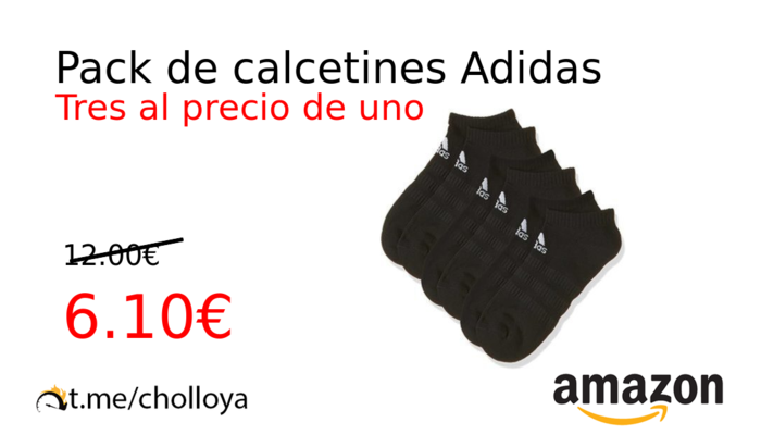 Pack de calcetines Adidas