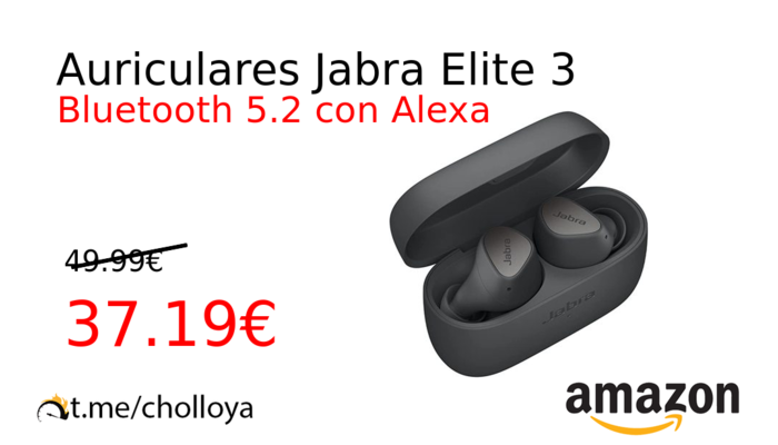 Auriculares Jabra Elite 3