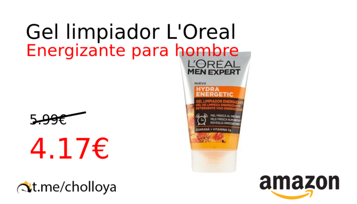 Gel limpiador L'Oreal