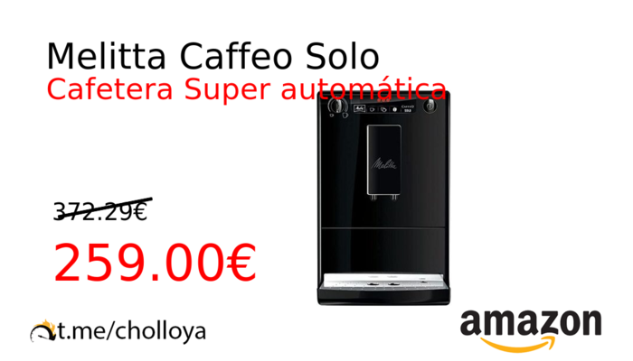 Melitta Caffeo Solo