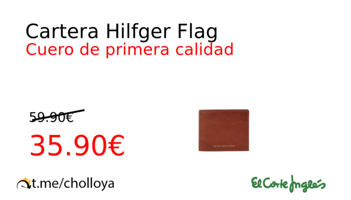 Cartera Hilfger Flag
