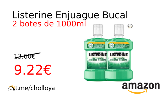 Listerine Enjuague Bucal