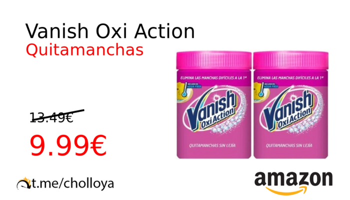 Vanish Oxi Action