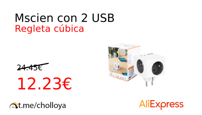 Mscien con 2 USB