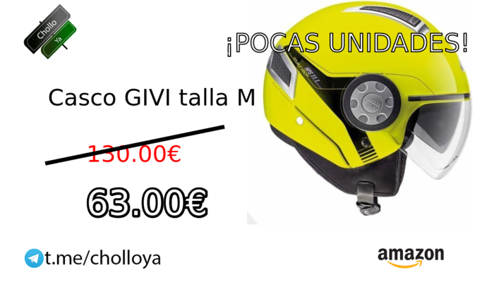 Casco GIVI talla M