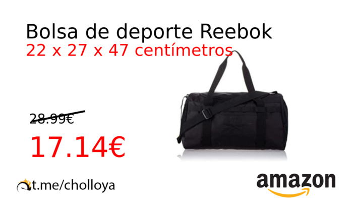 Bolsa de deporte Reebok