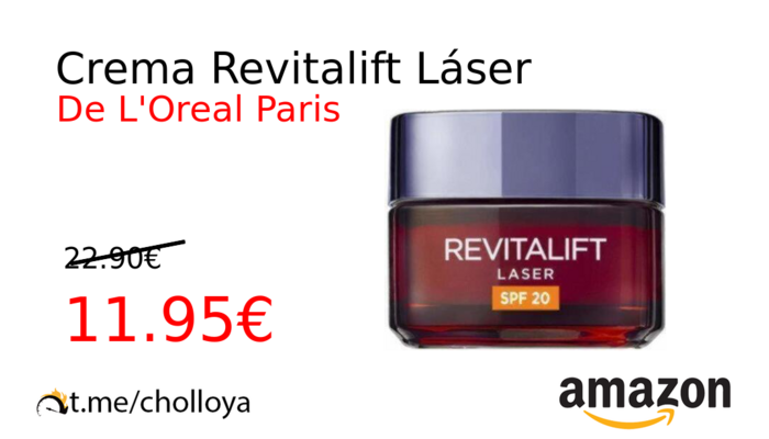 Crema Revitalift Láser