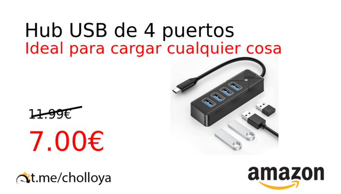 Hub USB de 4 puertos