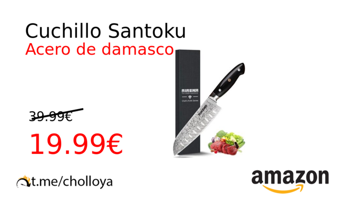 Cuchillo Santoku