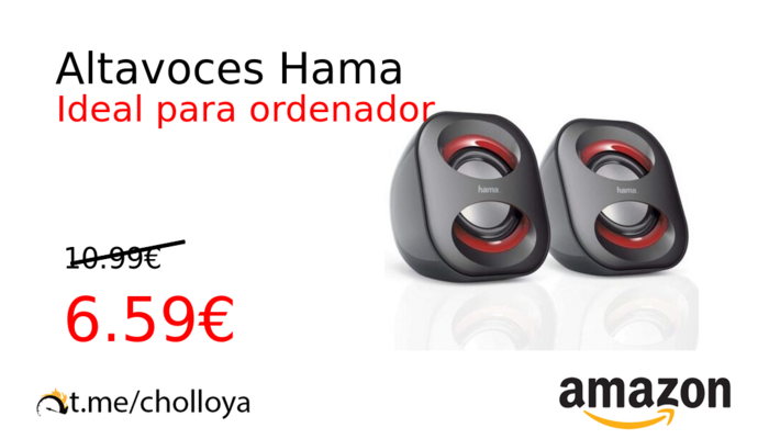 Altavoces Hama