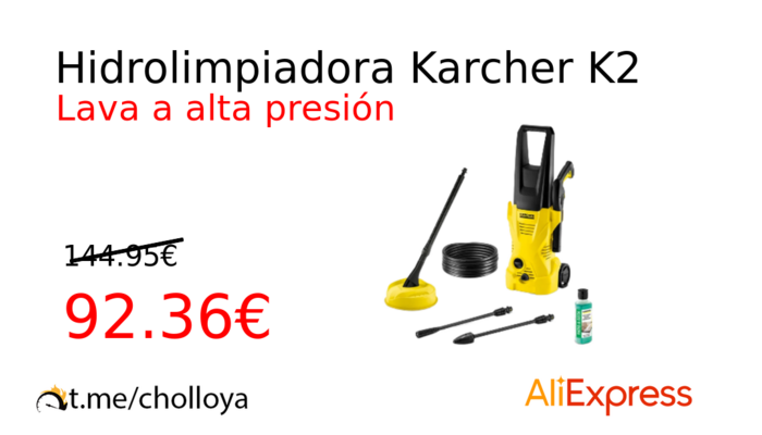 Hidrolimpiadora Karcher K2