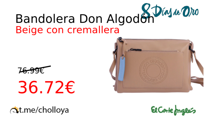 Bandolera Don Algodón