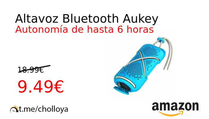 Altavoz Bluetooth Aukey