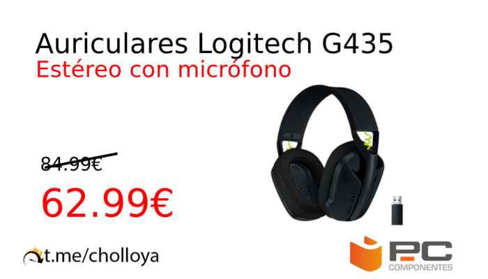 Auriculares Logitech G435