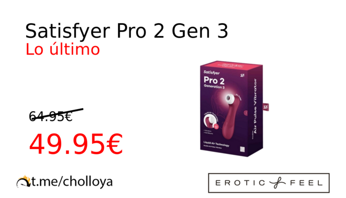 Satisfyer Pro 2 Gen 3