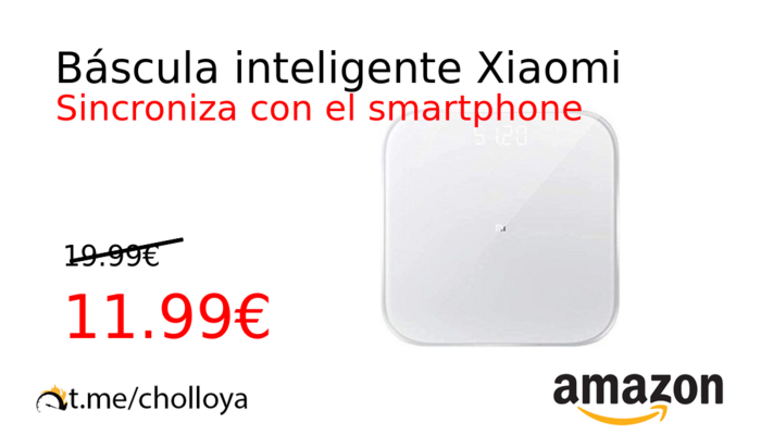 Báscula inteligente Xiaomi