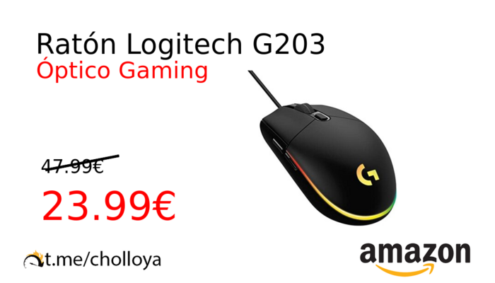 Ratón Logitech G203