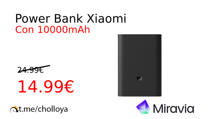 Power Bank Xiaomi