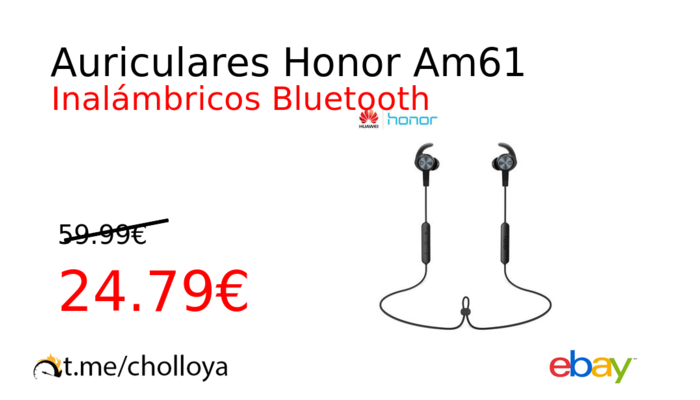 Auriculares Honor Am61