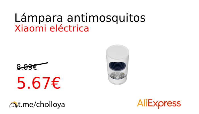 Lámpara antimosquitos