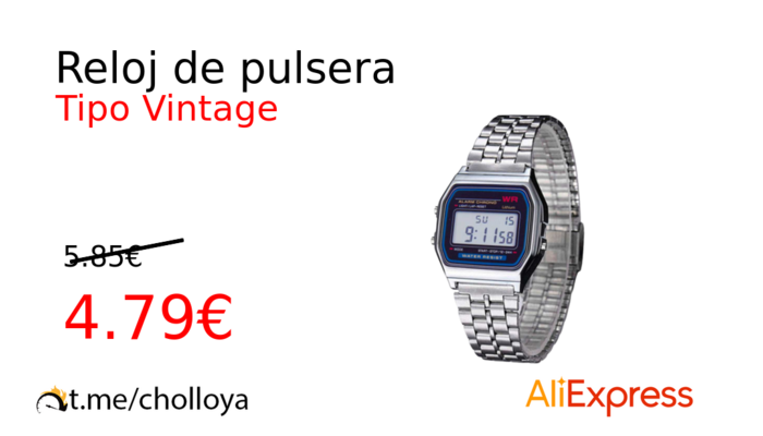 Reloj de pulsera