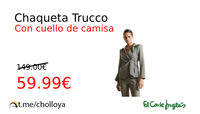 Chaqueta Trucco