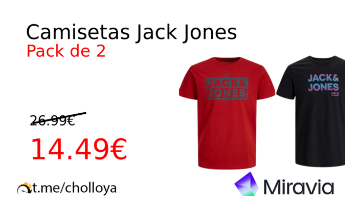 Camisetas Jack Jones
