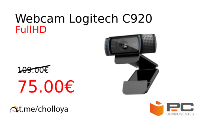 Webcam Logitech C920