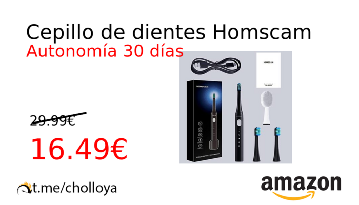 Cepillo de dientes Homscam