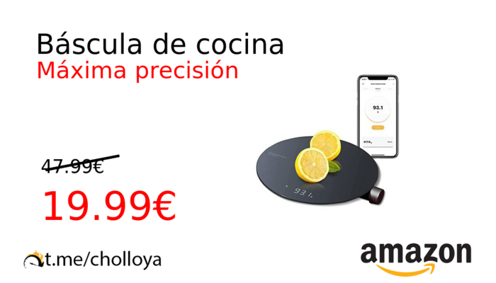 Báscula de cocina