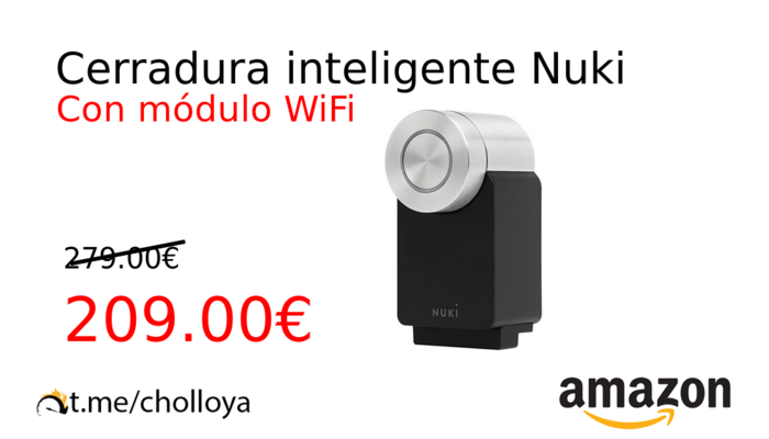 Cerradura inteligente Nuki