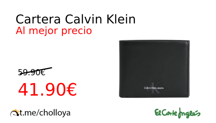 Cartera Calvin Klein