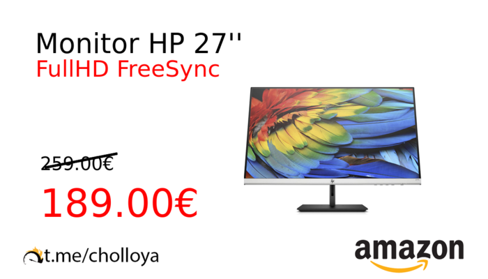 Monitor HP 27''