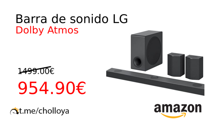 Barra de sonido LG