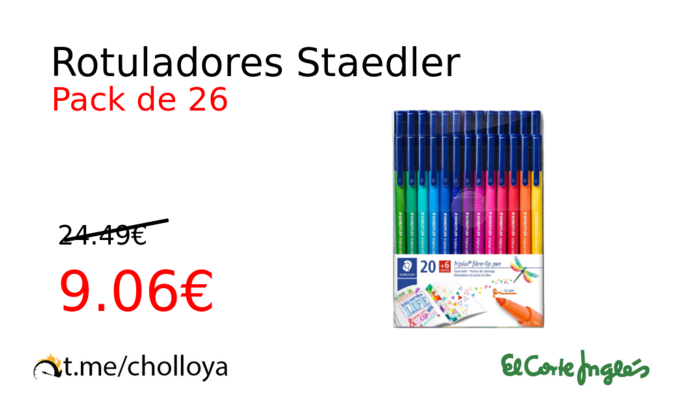 Rotuladores Staedler