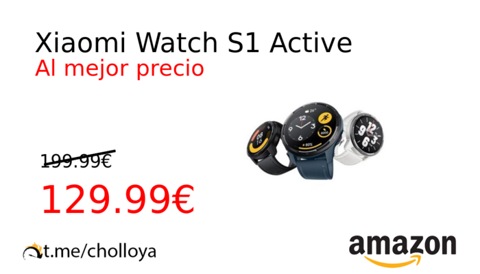 Xiaomi Watch S1 Active