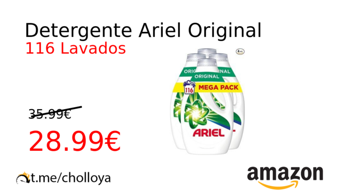 Detergente Ariel Original