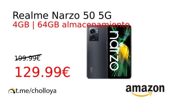 Realme Narzo 50 5G