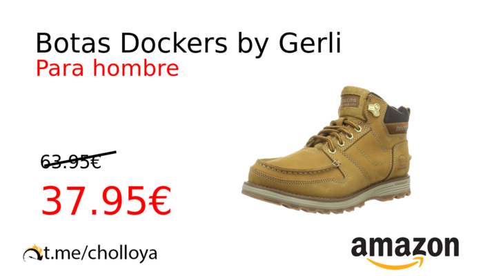 Botas Dockers by Gerli