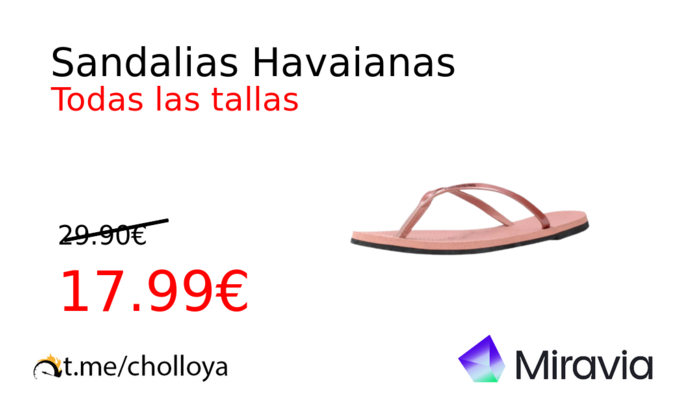 Sandalias Havaianas