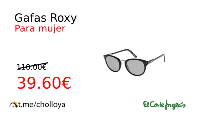 Gafas Roxy
