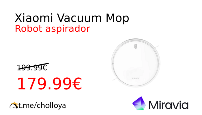 Xiaomi Vacuum Mop