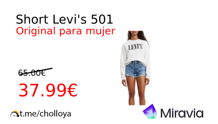 Short Levi's 501