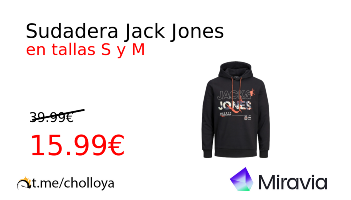 Sudadera Jack Jones