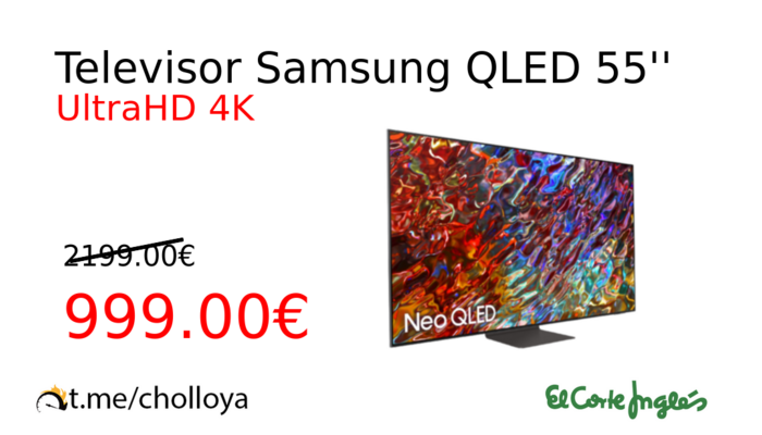 Televisor Samsung QLED 55''